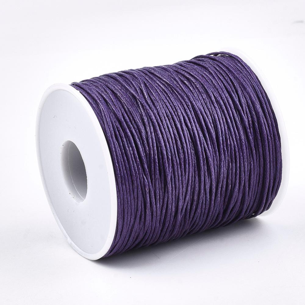 Waxed Cord Asst Colors 1mm