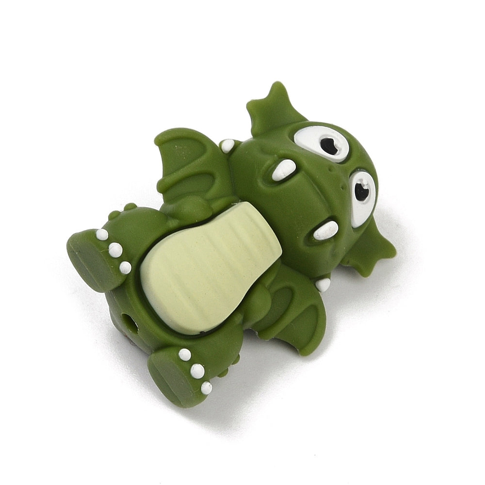 Dinosaur Silicone Focal Beads
