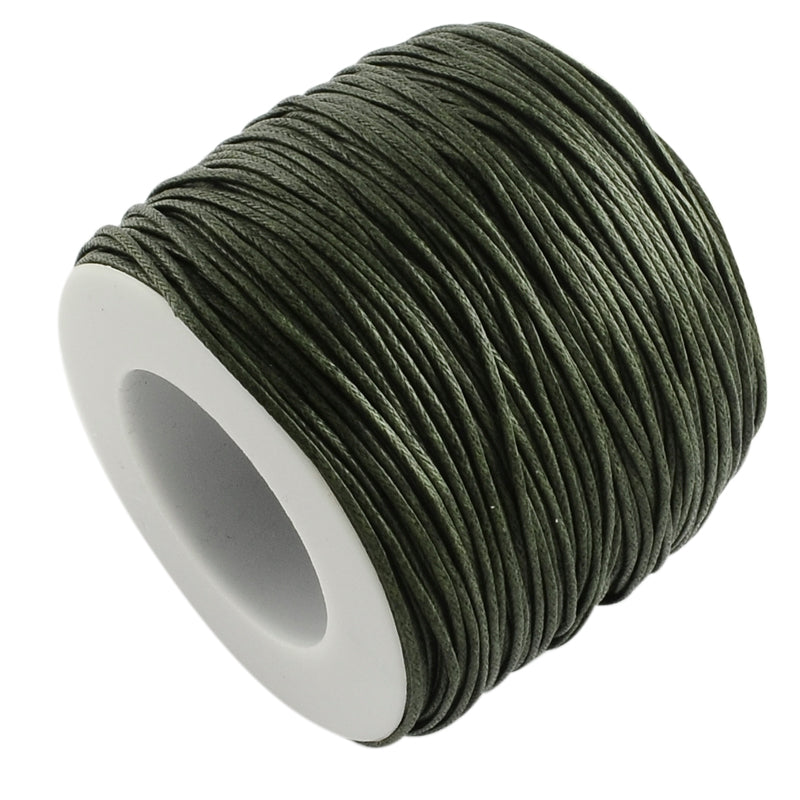 Waxed Cord Asst Colors 1mm