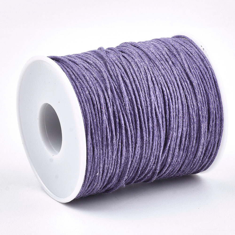 Waxed Cord Asst Colors 1mm