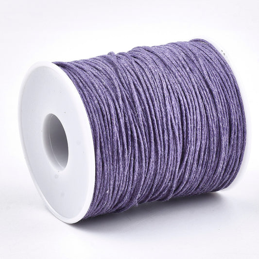 Waxed Cord Asst Colors 1mm