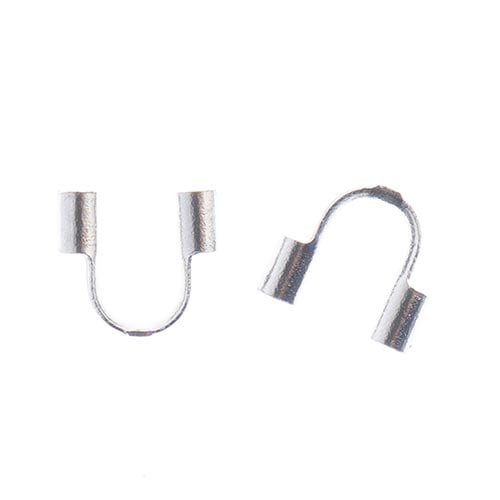 Stainless Steel Wire Guardian 4×4mm (24pcs) The Pink Bead Shop