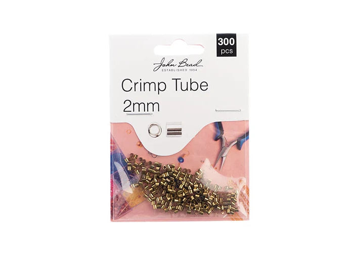 Crimp Tube 2mm Assorted Colors