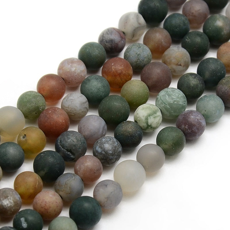 Indian Agate Frosted Asst Sizes