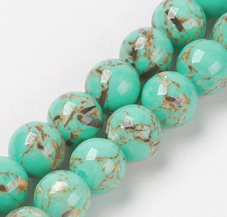 Stabilized Turquoise with Shell Asst Color