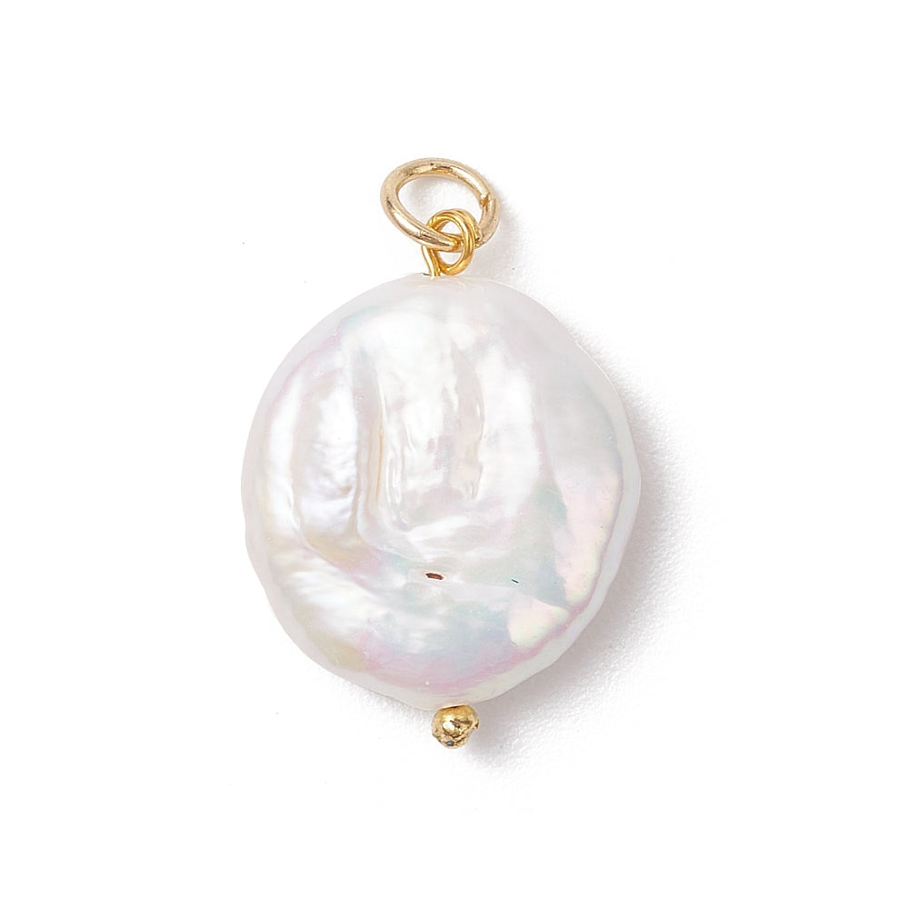 Natural Keshi Pearl Pendant