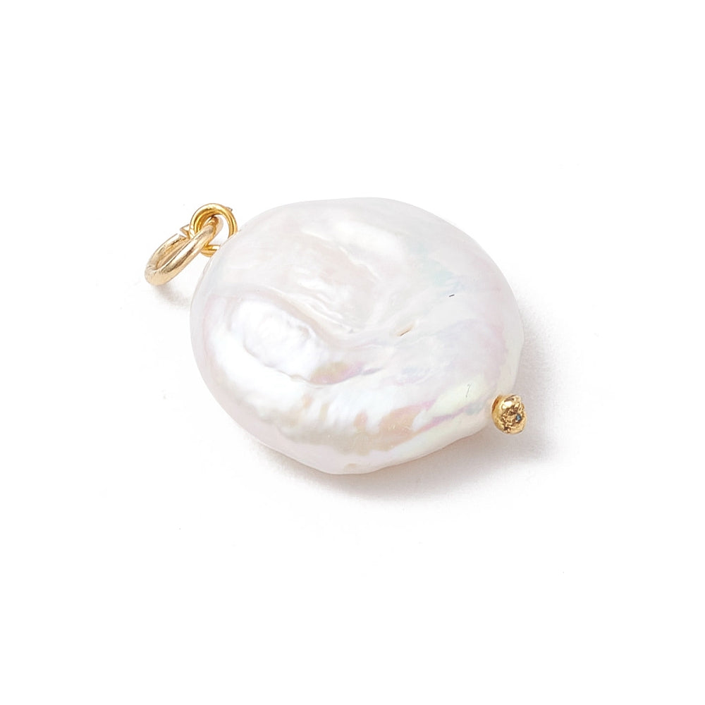 Natural Keshi Pearl Pendant