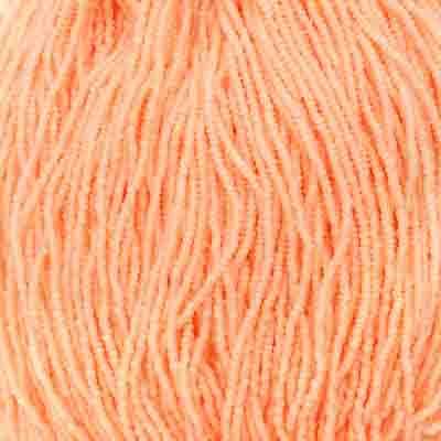Czech Seed Beads Size 11/0 – Pearl Peach AB Solgel – Hank | The Pink Bead Shop Canada