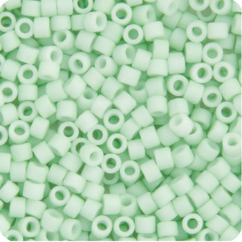 Miyuki Delica 11/0 5.2g Vial Light Green Mint Opaque Matte 1516V