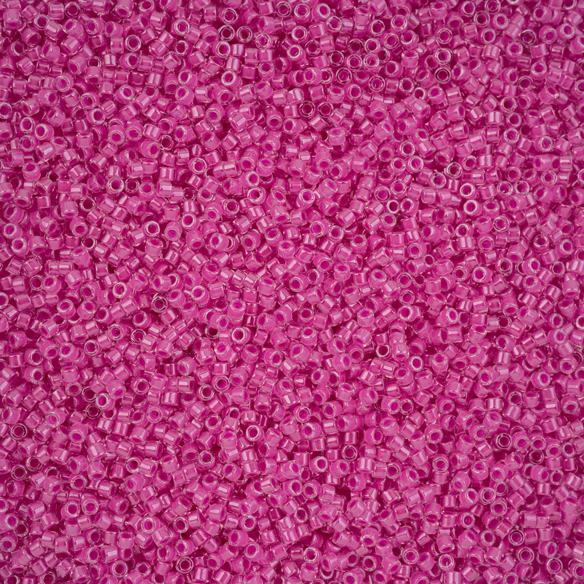 Miyuki Delica John Bead 11/0 5.2g Vial Hot Magenta Luminous