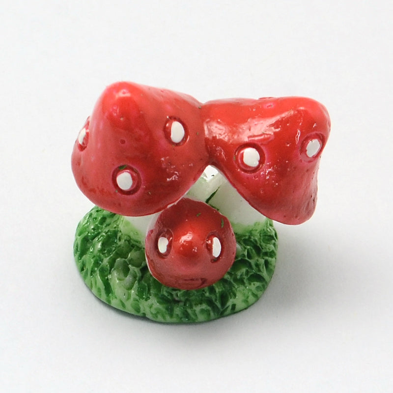 Mushroom Resin; Fairy Garden Supplies