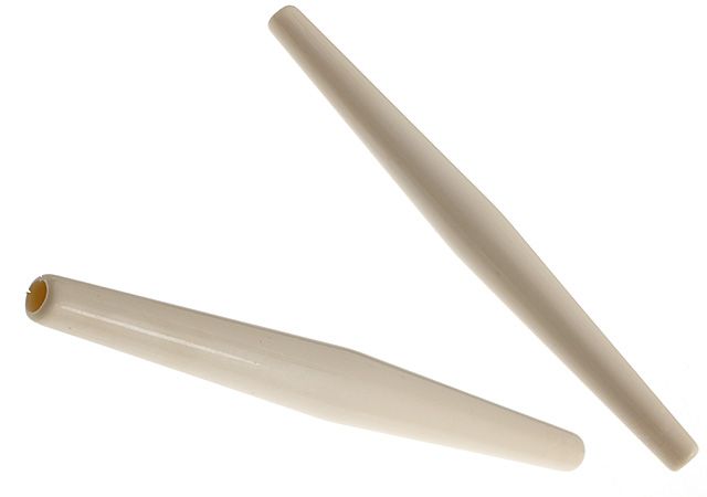 Acrylic Hairbone Pipe Beads 4 Inch – Bone White | The Pink Bead Shop Canada