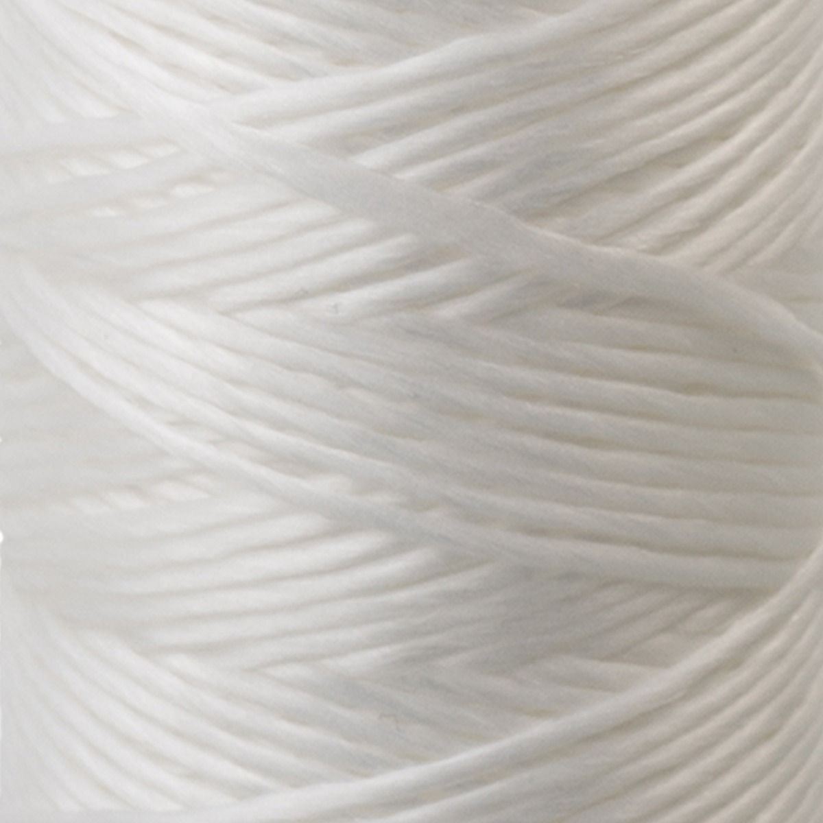 Gudebrod Round Sinew 8oz White 825ft (275yd) Spool | The Pink Bead Shop Canada