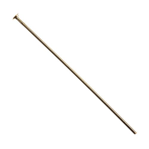18K Gold Plated Head Pins – 40mm – 47 Pieces | The Pink Bead Shop Canada