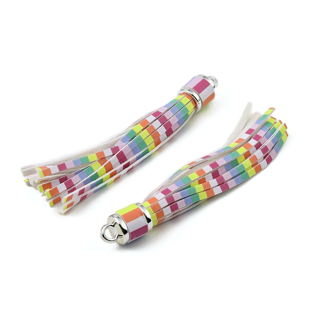 PU Leather Tassel Pendant