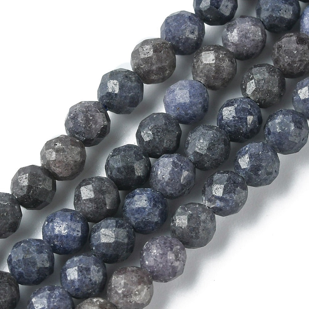 Sapphire Beads Natura – 5–5.5mm Faceted Round (Approx. 68–69pcs/Strand)