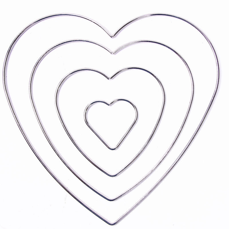 Heart Macramé Ring Frame - Multiple Sizes | The Pink Bead Shop Canada