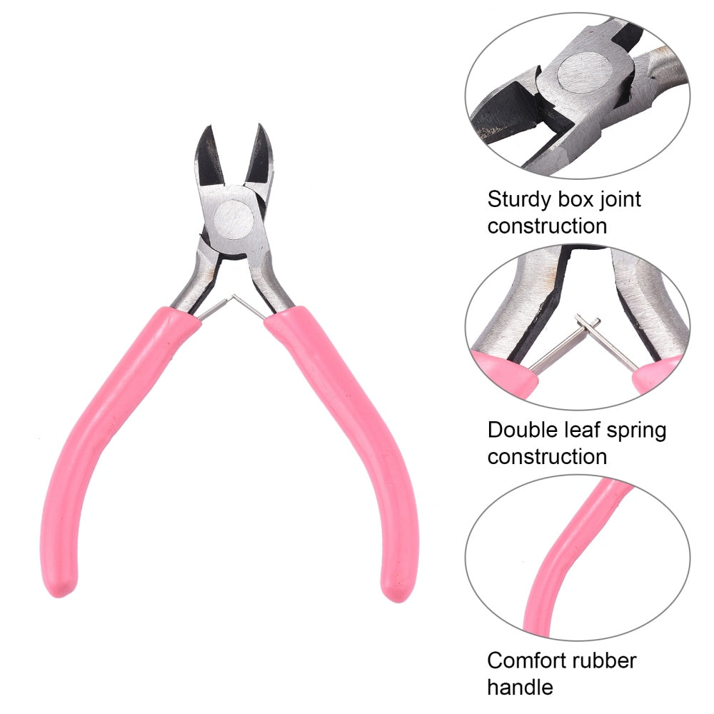 Side Cutting Pliers – Jewelry Wire Cutter Pliers – Precision Flush Cutter for Jewelry Making The Pink Bead Shop