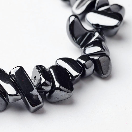 Hematite Beads Strands, Chip