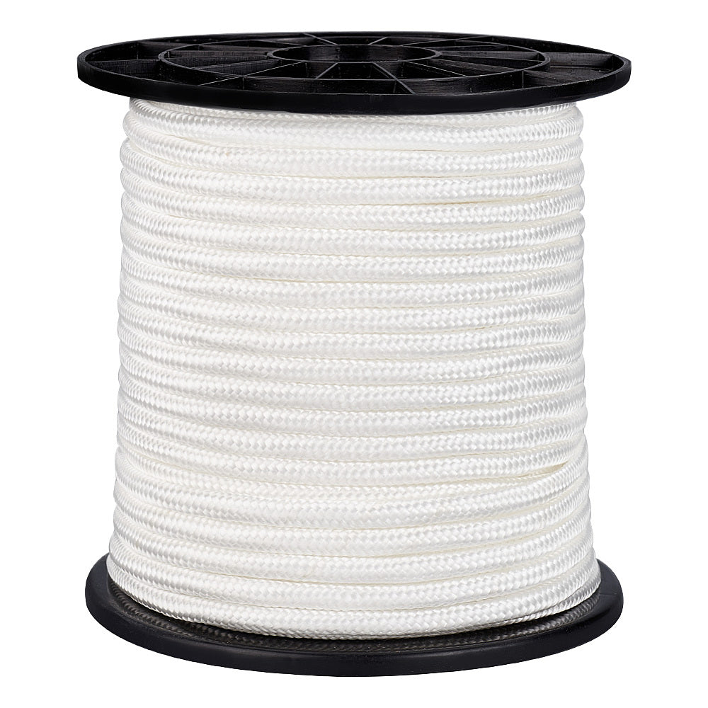 6mm Parachute Cord Black & White Color One Meter