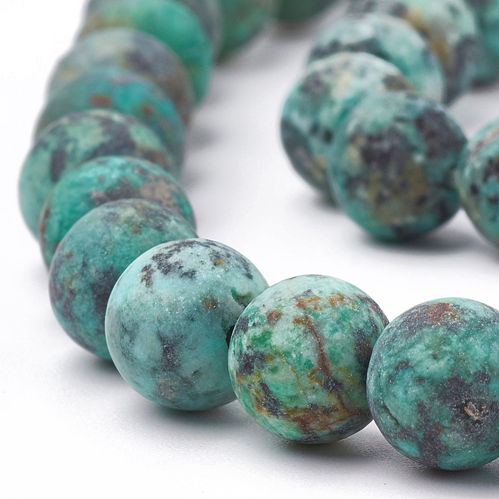 African Turquoise Frosted Asst sizes