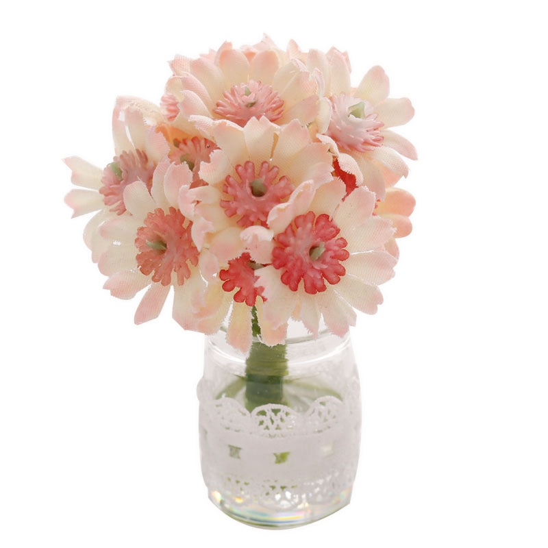 Miniature Chrysanthemum Potted, Micro Landscape Fairy Garden Accessories