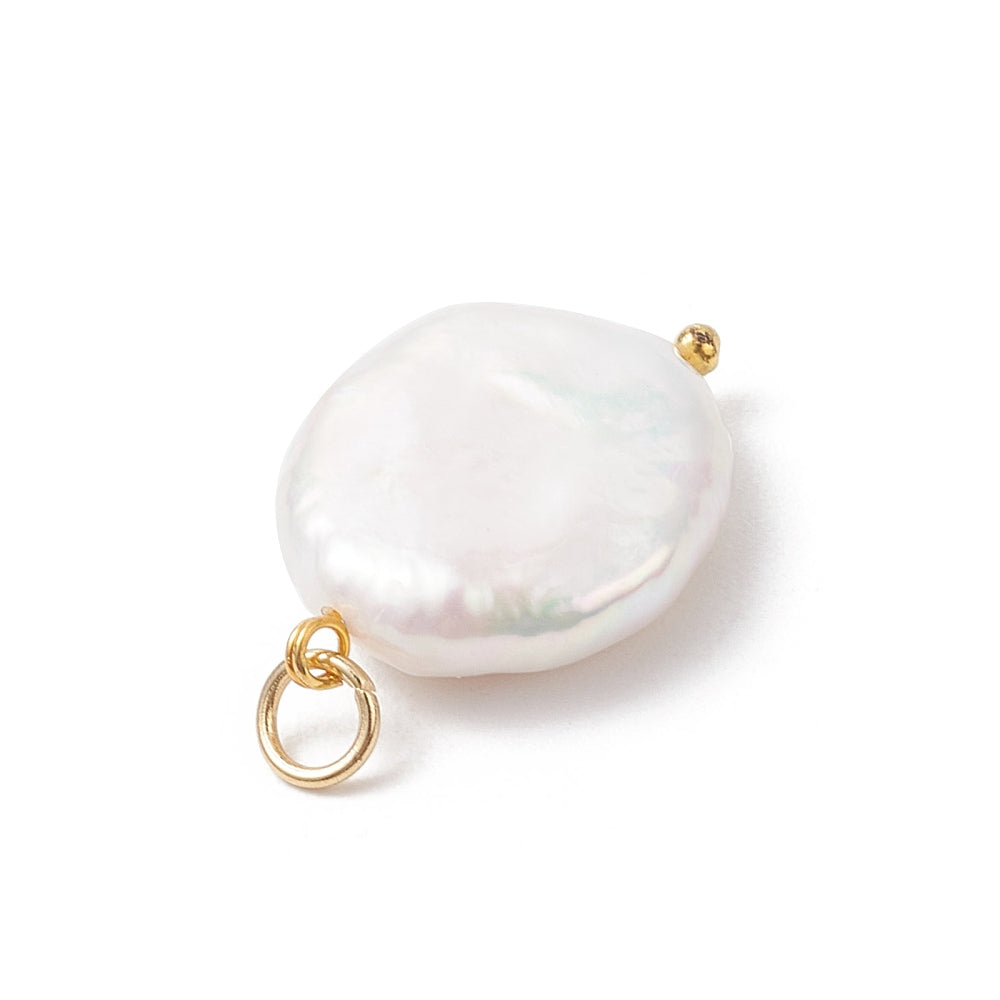 Natural Keshi Pearl Pendant