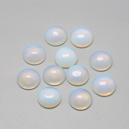 Opalite Cabochons, Half Round/Dome 2Pack