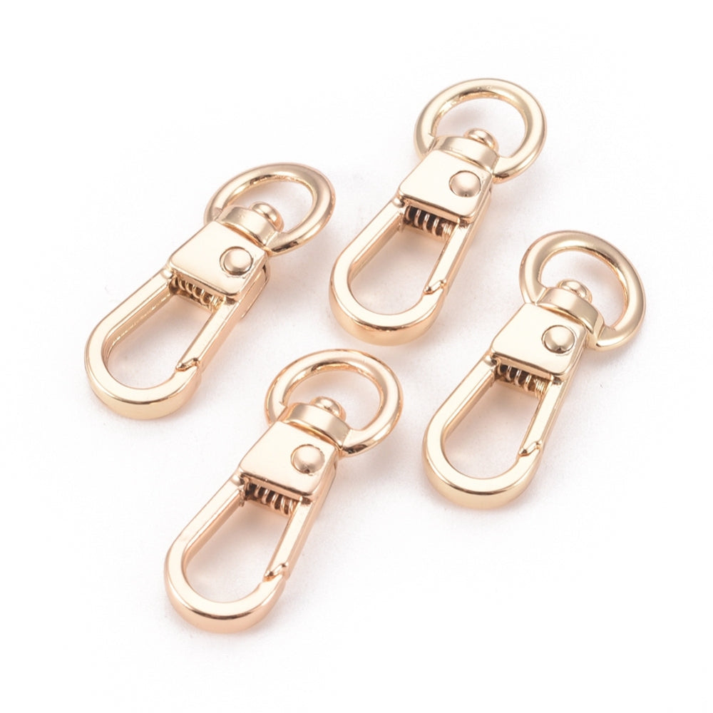Swivel Clasp, Swivel Snap Hook Golden 5 PACK