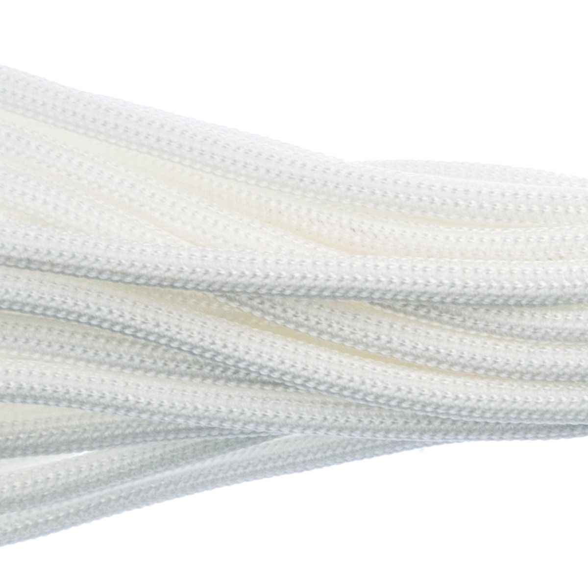Craft Paracord 16ft (4.8m) 4mm White | The Pink Bead Shop Canada