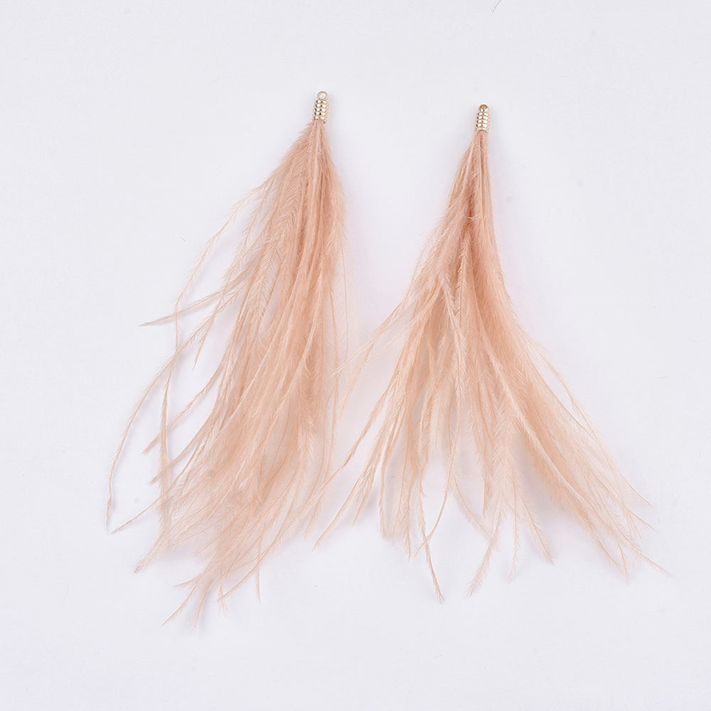 Feather Tassel Pendants 2 Pack