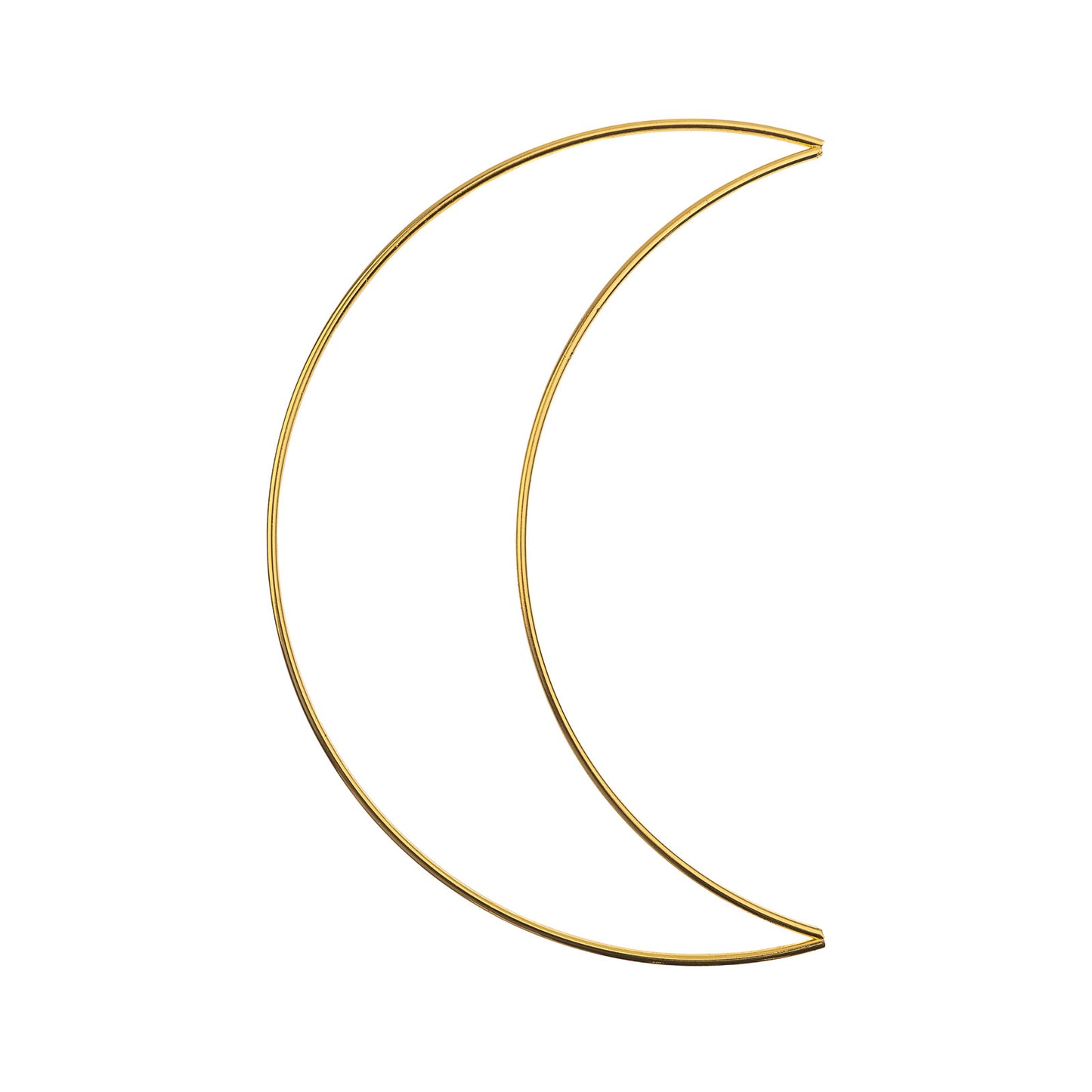 Metal Shapes Moon 1pc 200mm Iron for Suncatchers, Macrame, Mobiles