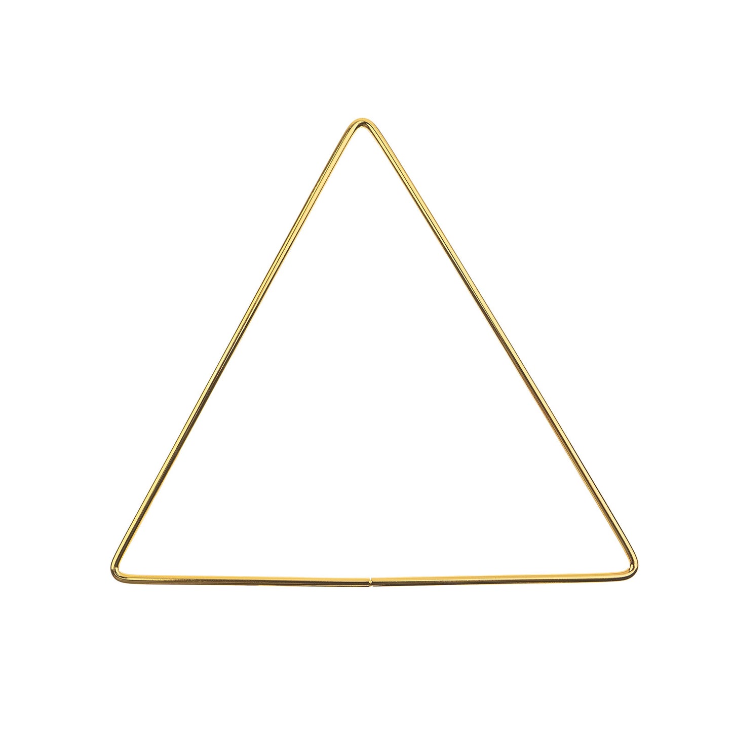 Metal Shapes Triangle 1pc 150mm Iron for Macrame, Suncatchers, Mobiles