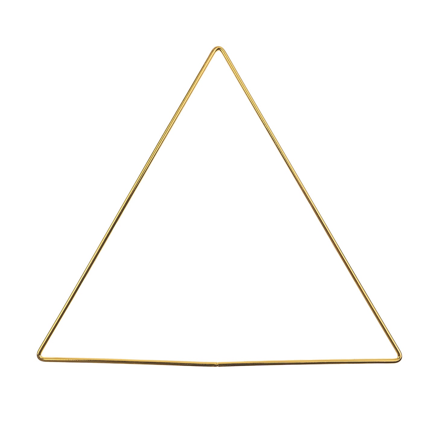 Metal Shapes Triangle 1pc 200mm Iron for Macrame, Suncatchers, Mobiles
