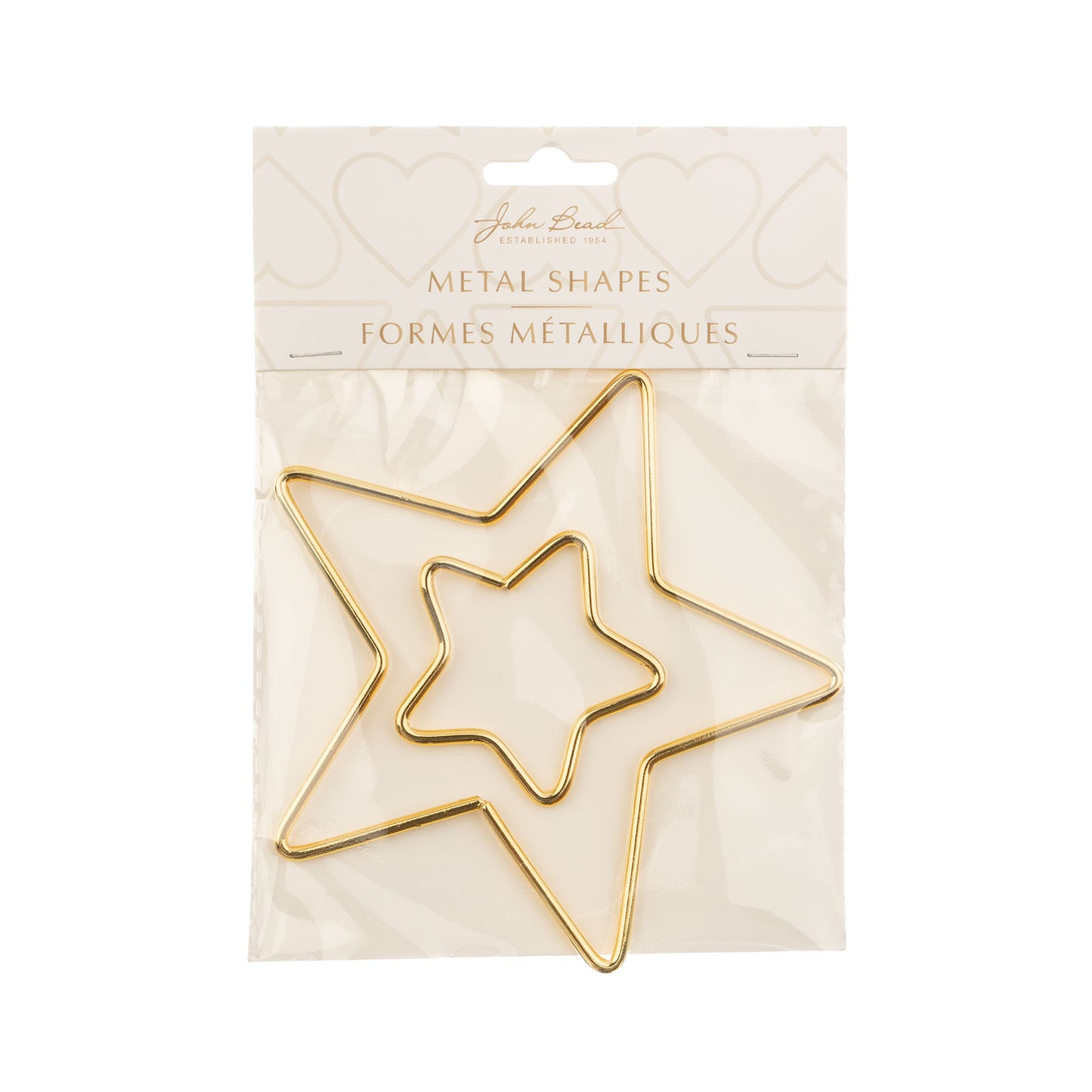 Metal Shapes Star 2pcs 50mm/110mm Iron Frames – Star Dreamcatcher & Macramé Frames | The Pink Bead Shop Canada