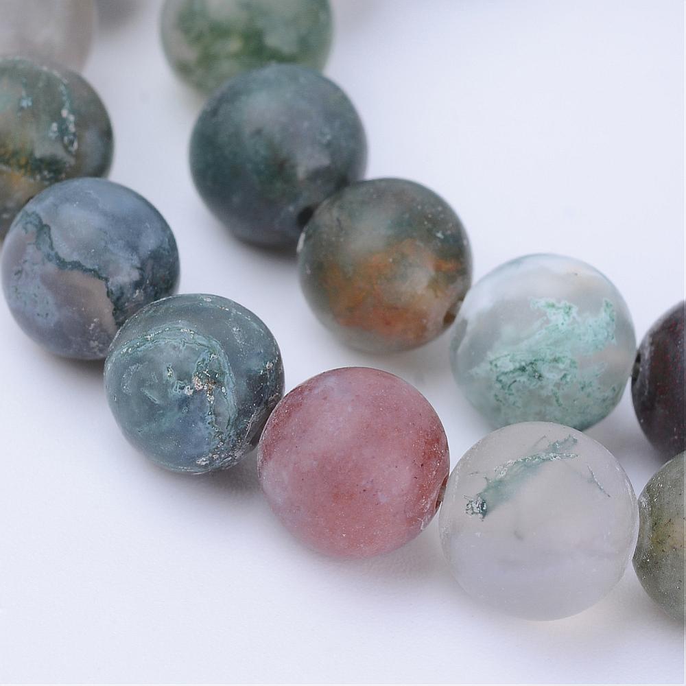 Indian Agate Frosted Asst Sizes