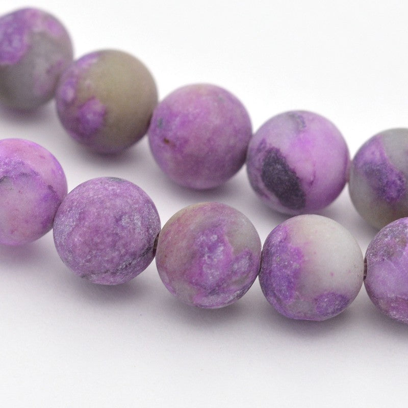 Charoite Frosted Asst Sizes