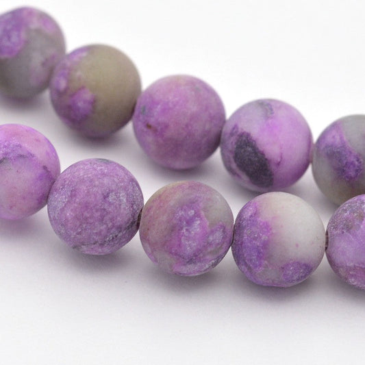 Charoite Frosted Asst Sizes