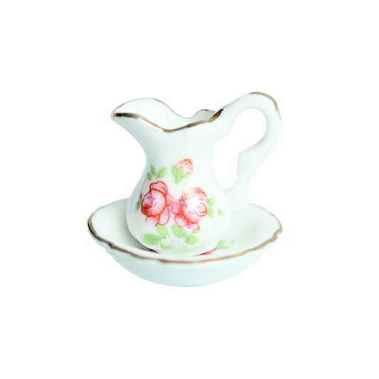 Mini Ceramic Flower Jar Model, Micro Landscape Fairy Garden Accessories