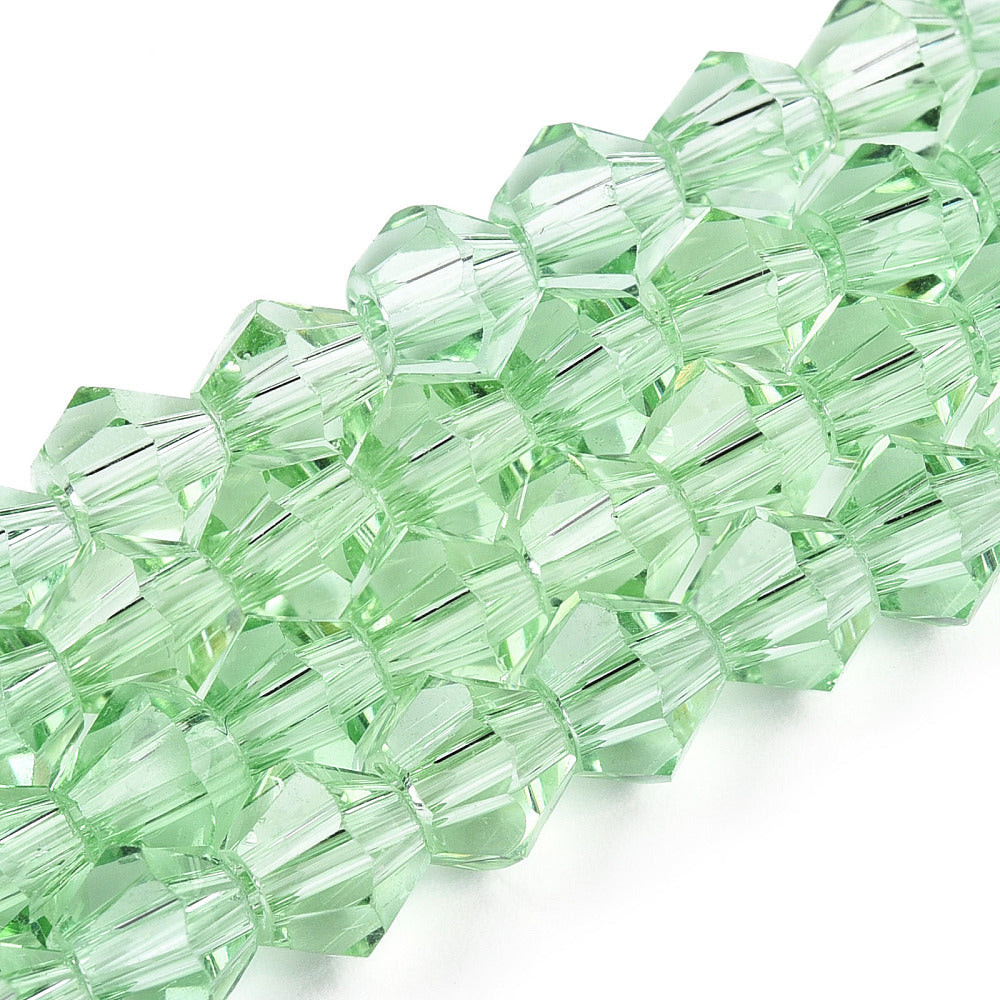 Imitation Austrian Crystal 5301 Bicone Beads, Faceted Glass Beads Strands