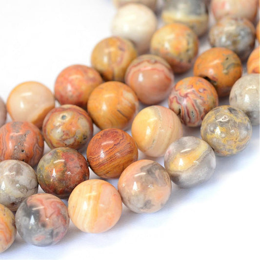 Natural Crazy Agate Round Bead Strands Size: about 4~4.5mm