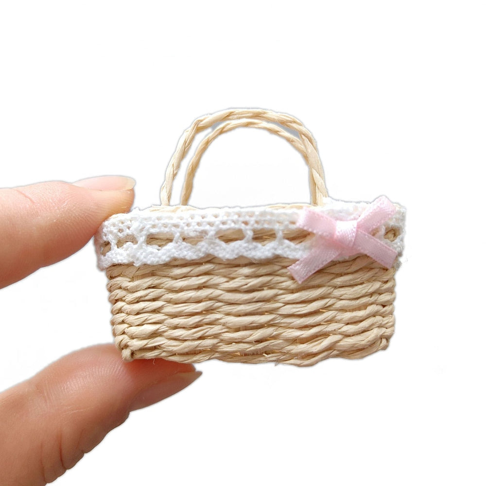 Fairy Garden Mini Woven Basket