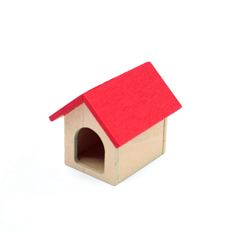 Wood Dog House, Micro Landscape Home Fairy Garden Accessories