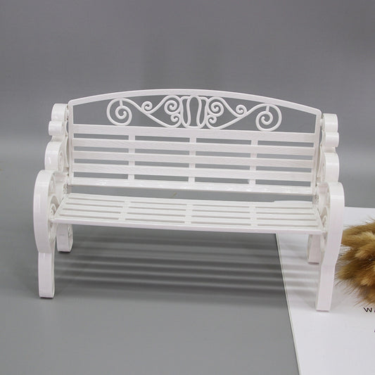 Mini Park Bench, Micro Landscape Fairy Garden Accessories