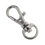 Swivel Clips 32mm Nickel Colour 10 Pack | The Pink Bead Shop Canada