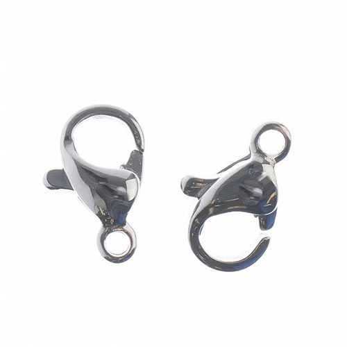 Stainless Steel Lobster Clasp 10x6.5mm 10pcs | The Pink Bead Shop Canada
