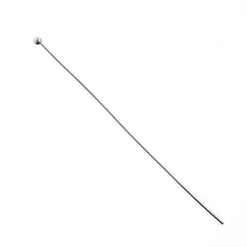 Must Have Findings Ball Head Pins 2” 22 Gauge SMust Have Findings Ball Head Pins 2” 22 Gauge Silver 60pc | The Pink Bead Shop Canadailver 60pc | The Pink Bead Shop Canada