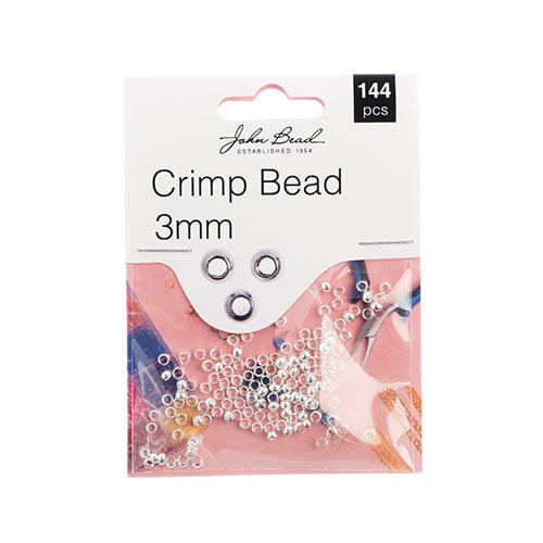 Must Have Findings Crimp Beads 3MM 144pcs Gold Silver Antique Copper | The Pink Bead Shop Canada