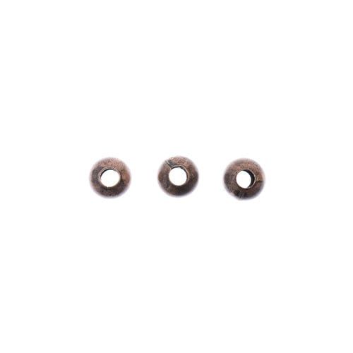 Antique Copper Metal Spacer Beads – 4mm – 115 Pieces | The Pink Bead Shop Canada