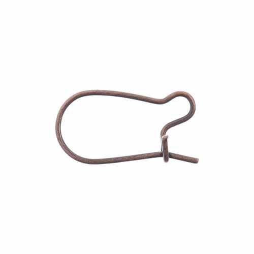 Must Have Findings Earwire Kidney (Approx 19x10MM) Antique Copper 46pcs | The Pink Bead Shop Canada